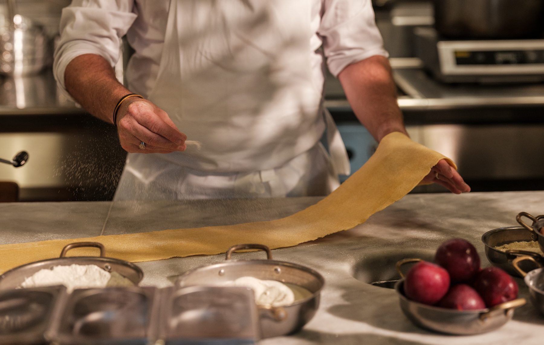 Rolling pasta